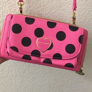 Betsy Johnson wallet crossbody